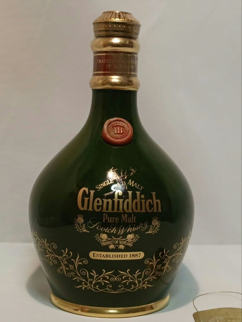 グレンフィディック 18年 陶器瓶 緑