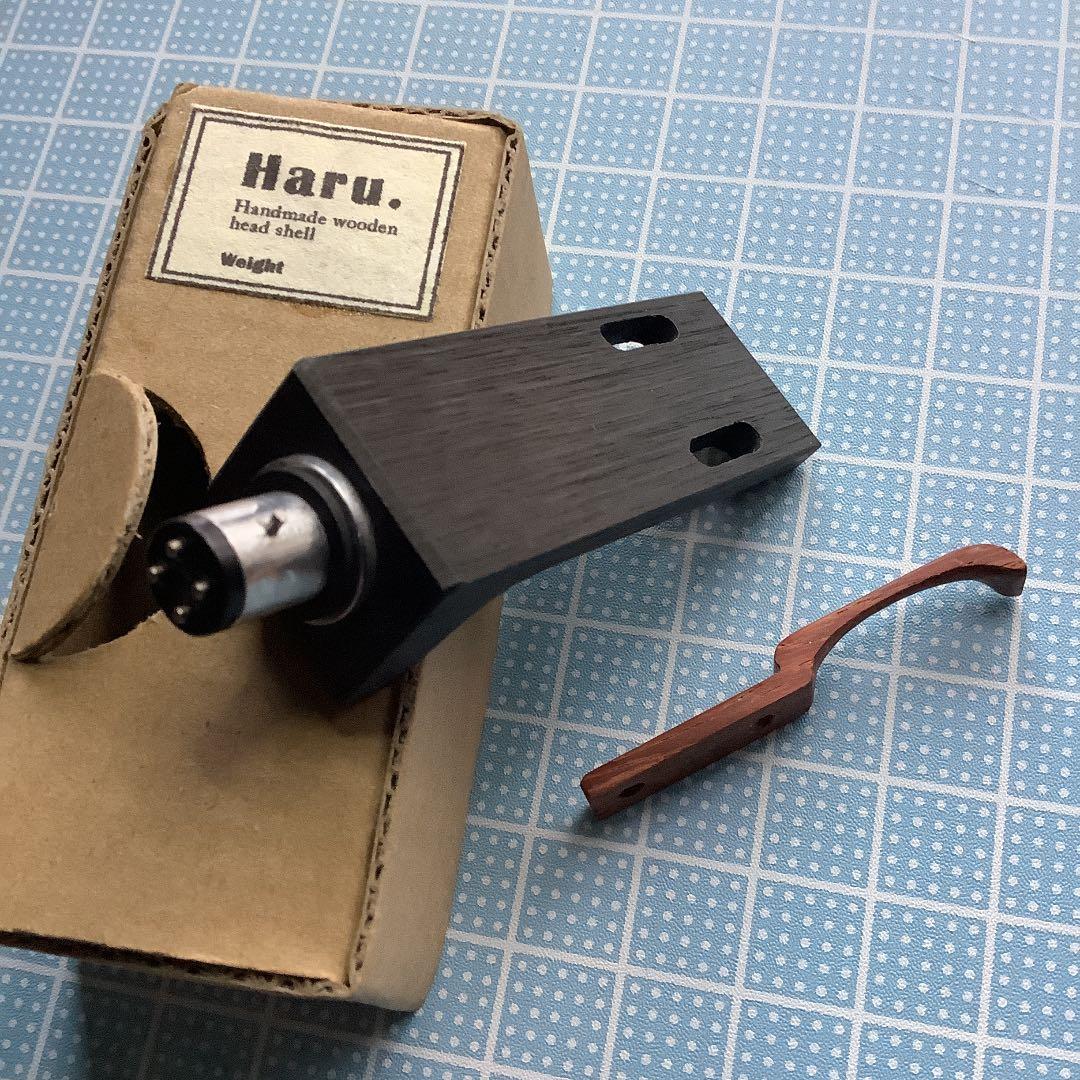 ヘッドシェル　　多孔質性カーボン、備長炭(Bincho charcoal) 9g