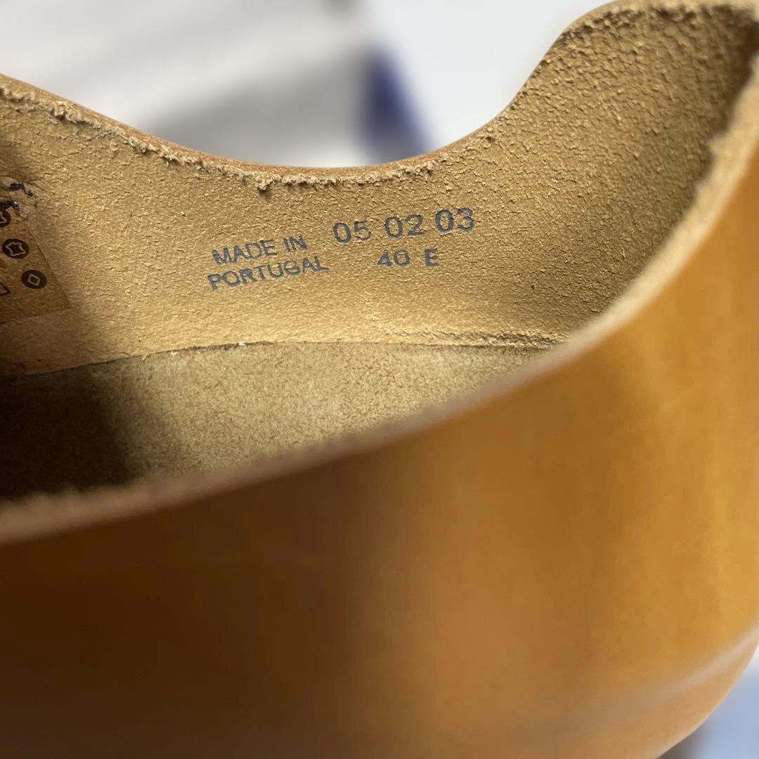 BIRKENSTOCK London 40 NAVY/COGNAC 未使用