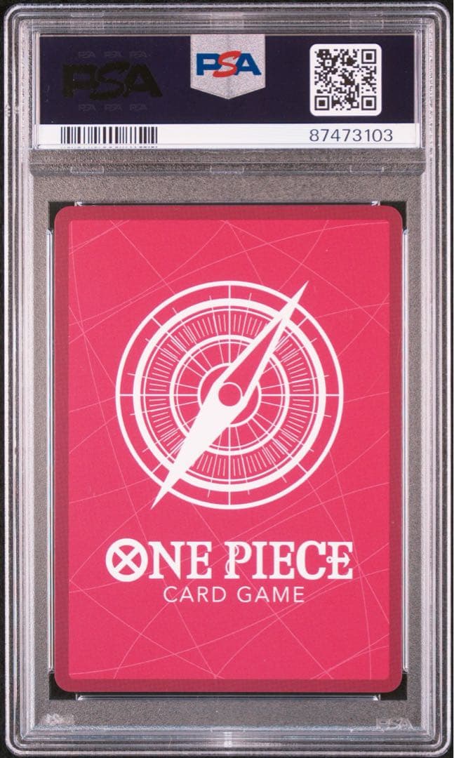 PSA10 ワンピースカード ナミ L リーダー パラレル OP03-040