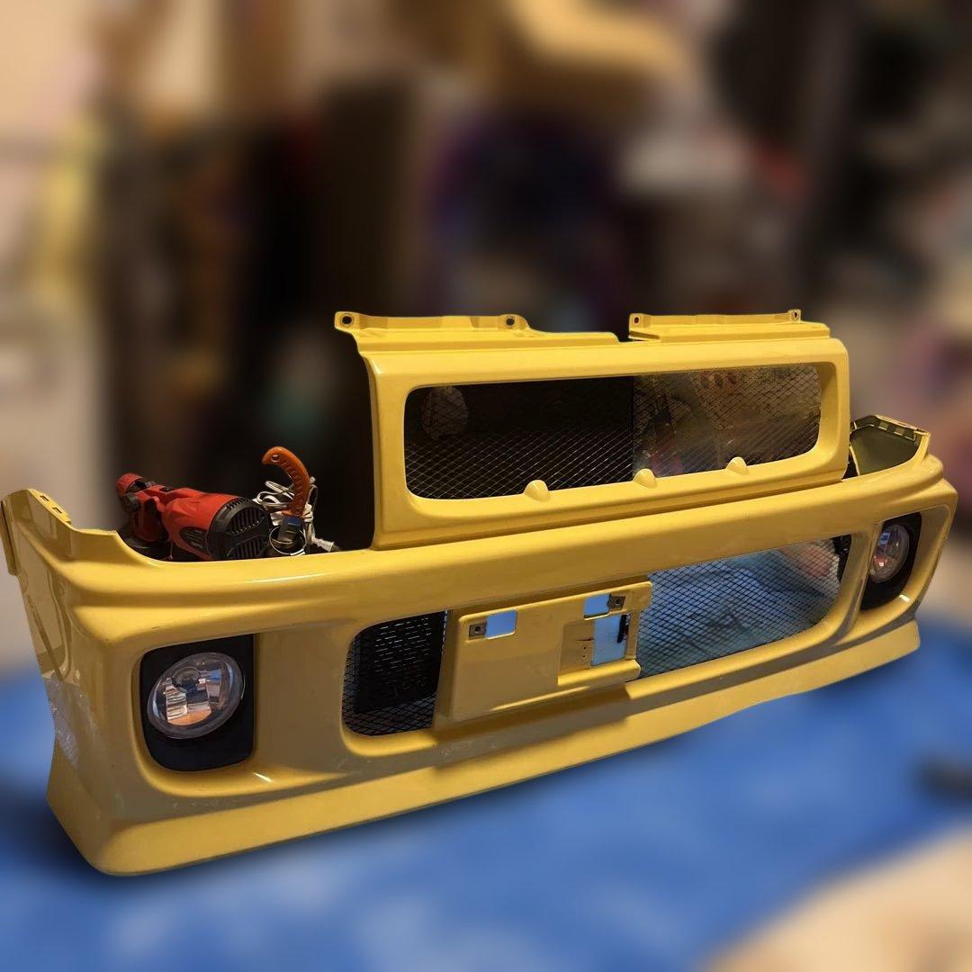 専用出品he21s ラパンエアロバンパー