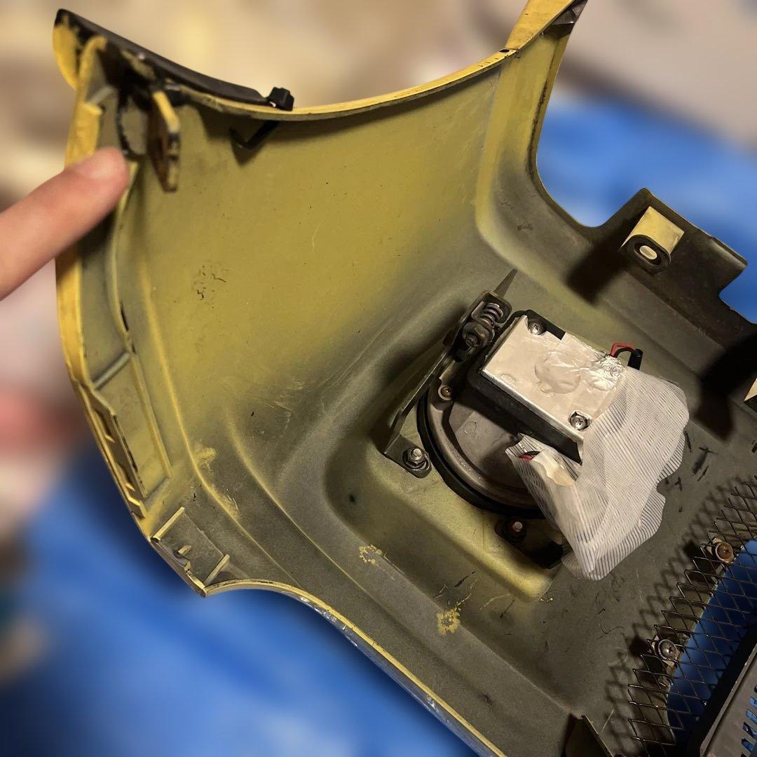 専用出品he21s ラパンエアロバンパー