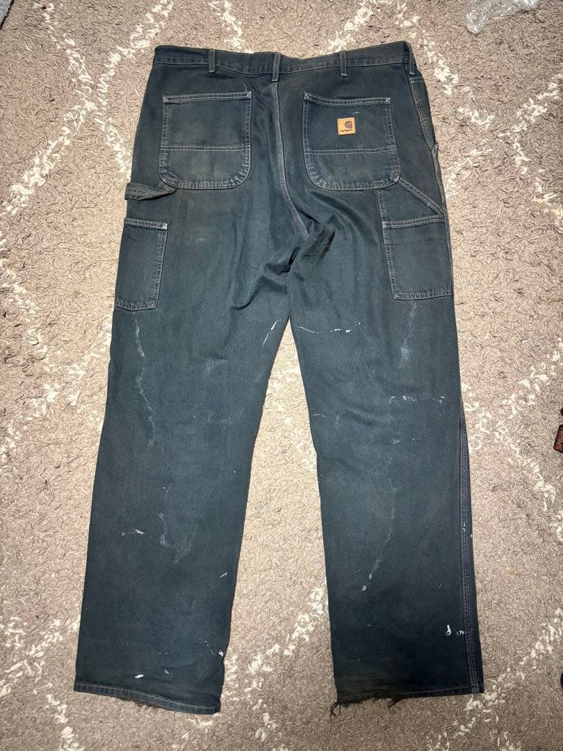 雰囲気抜群 Carhartt ペインターパンツ 36×34 フェード