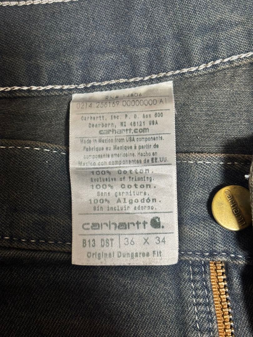 雰囲気抜群 Carhartt ペインターパンツ 36×34 フェード