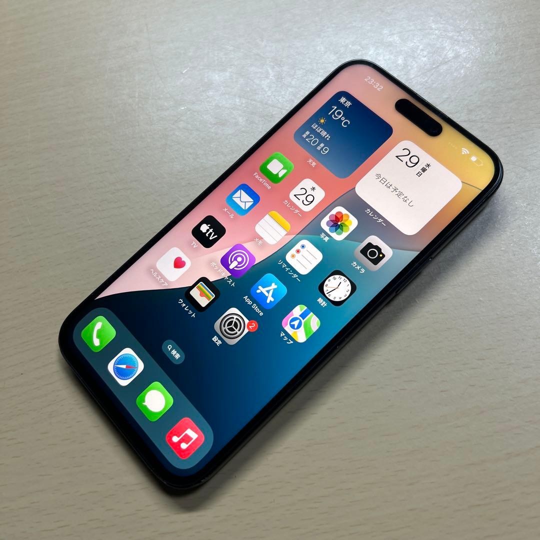 iPhone15 Plus 128GB SIMフリー　割れなし
