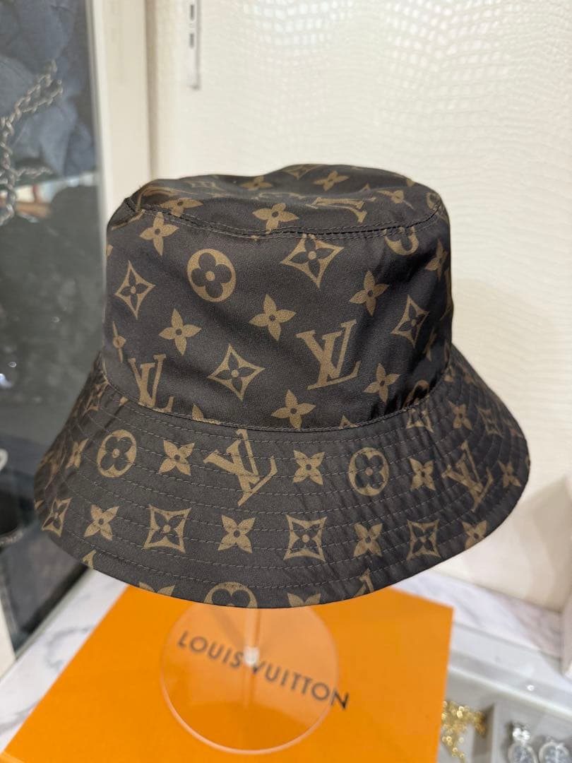 招き猫様　Louis Vuitton モノグラム バケットハット新品未使用