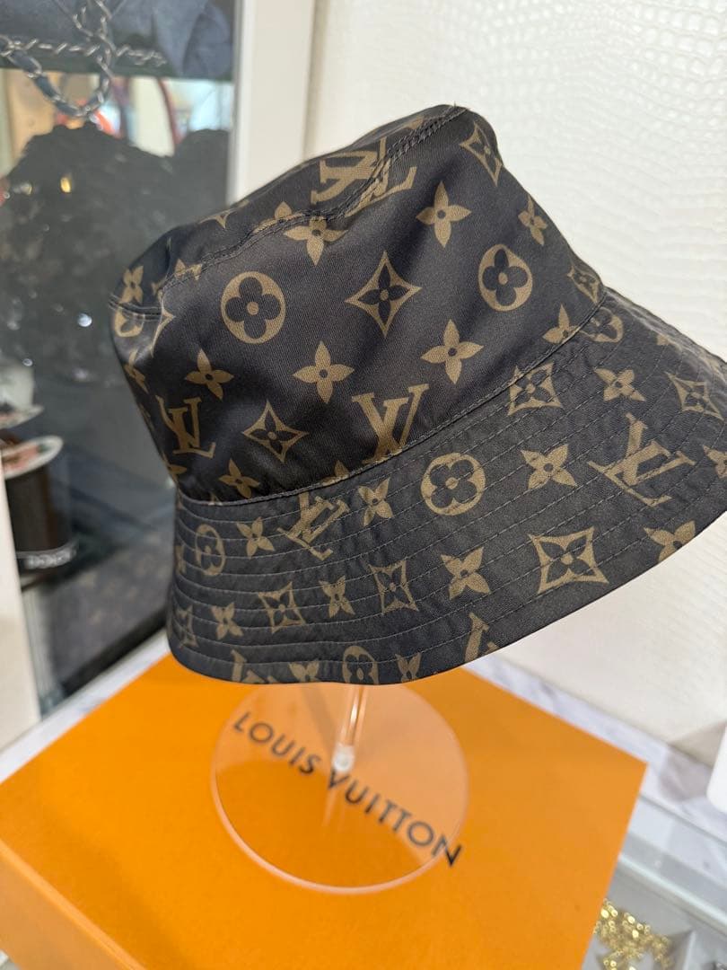 招き猫様　Louis Vuitton モノグラム バケットハット新品未使用