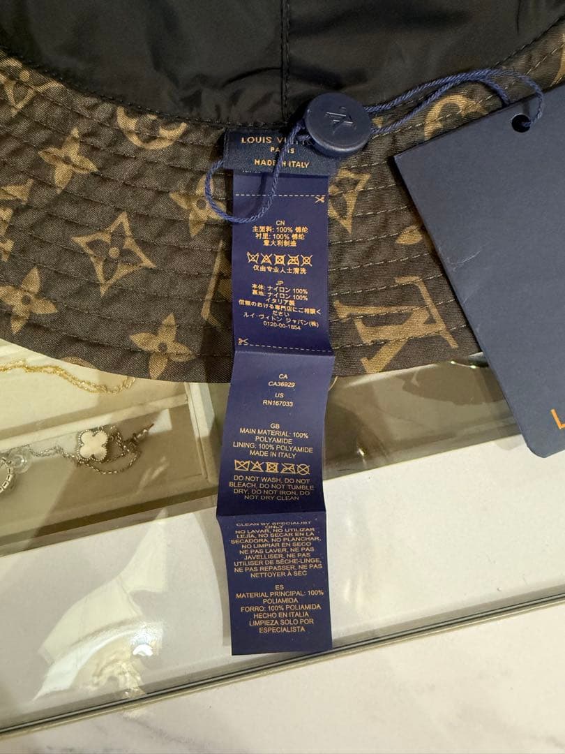 招き猫様　Louis Vuitton モノグラム バケットハット新品未使用