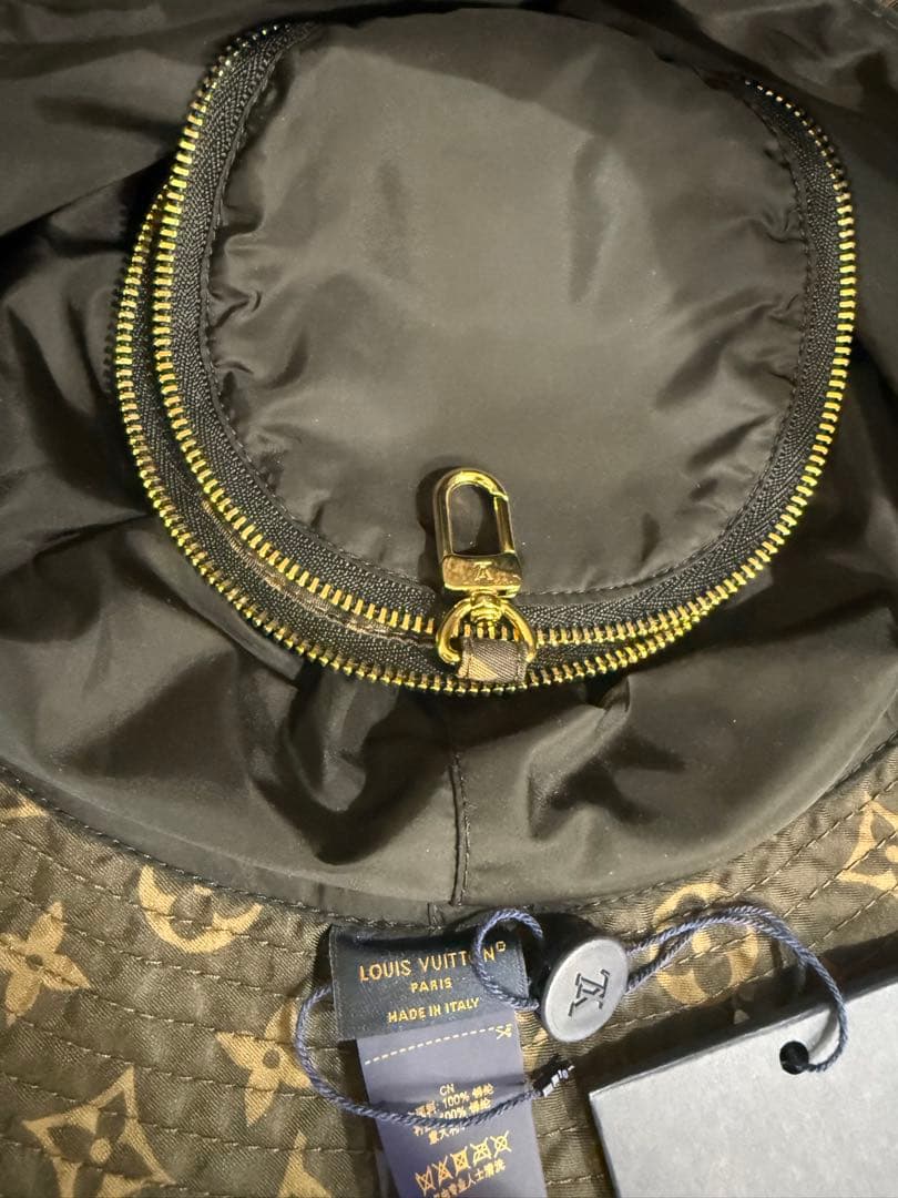 招き猫様　Louis Vuitton モノグラム バケットハット新品未使用