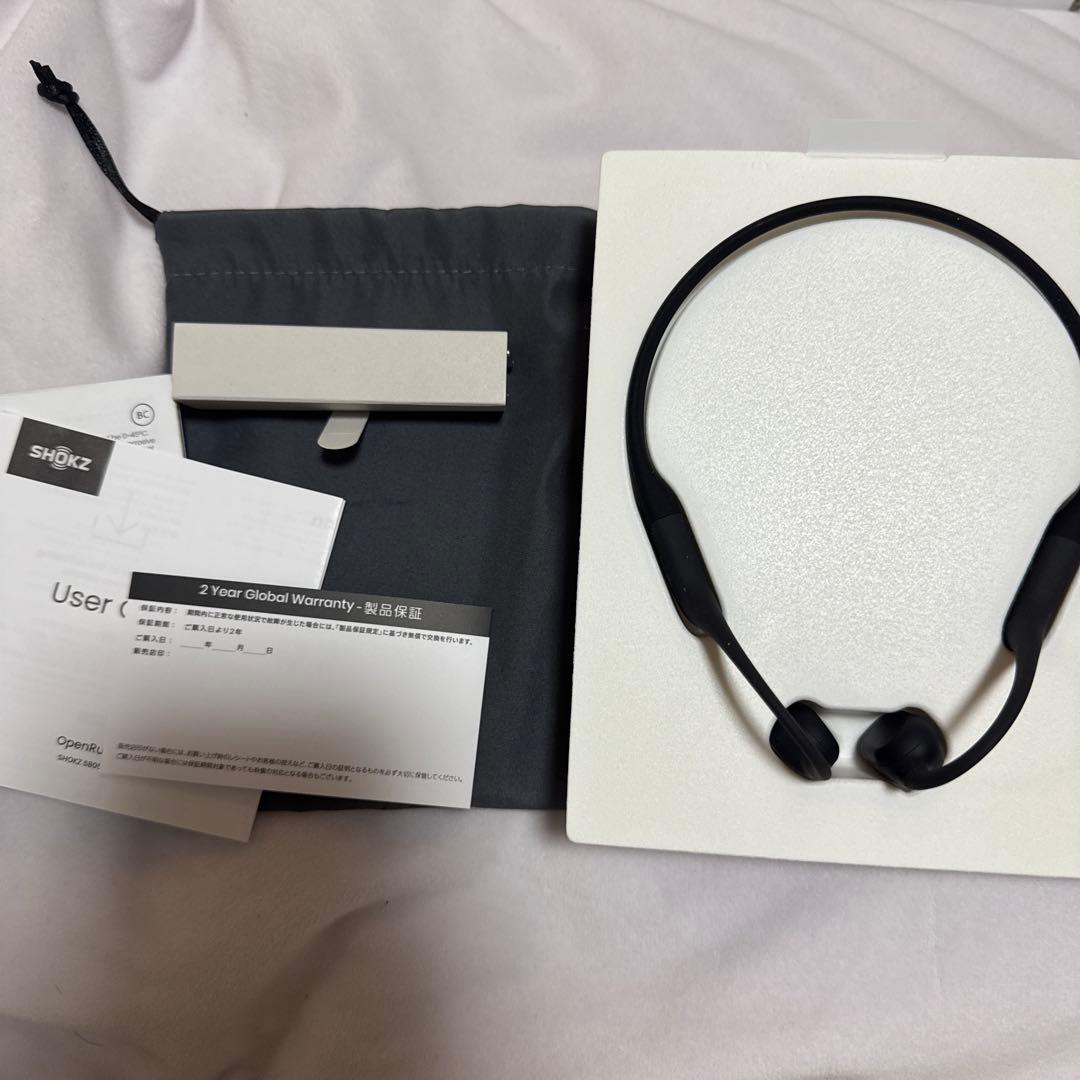 イヤホン shokz OPEN RUN
