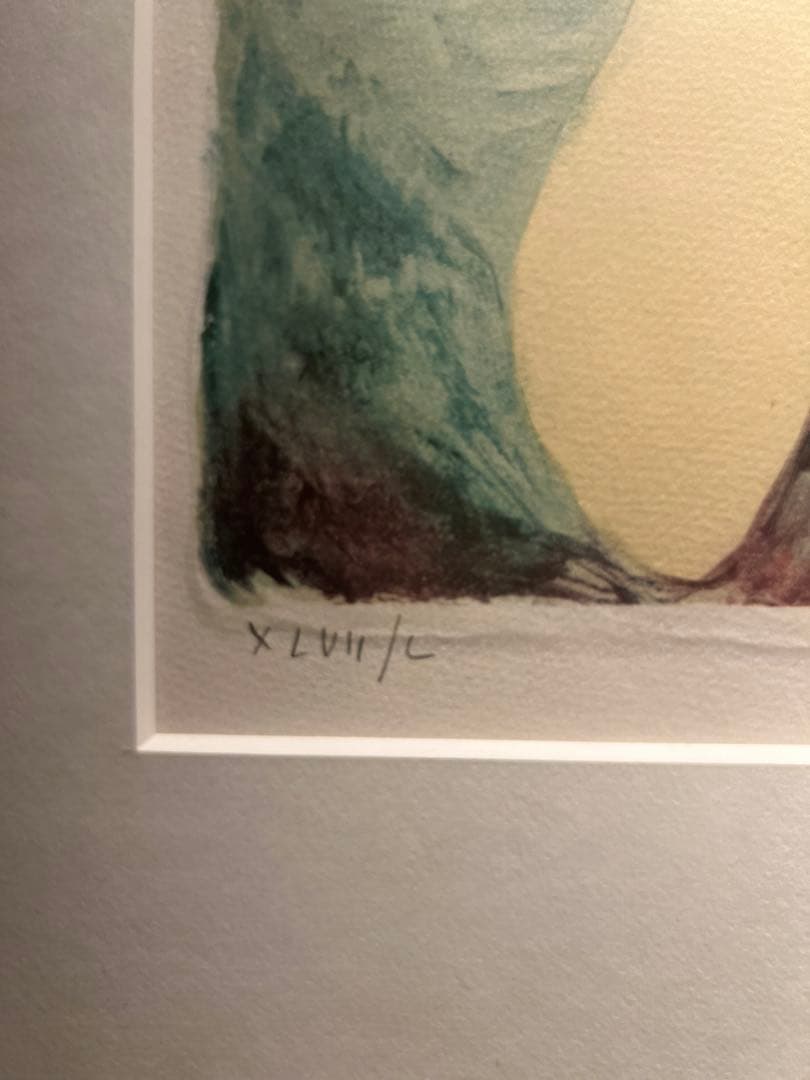 BERNARD CHAROYベルナールシャロワ　リトグラフ　直筆サインあり