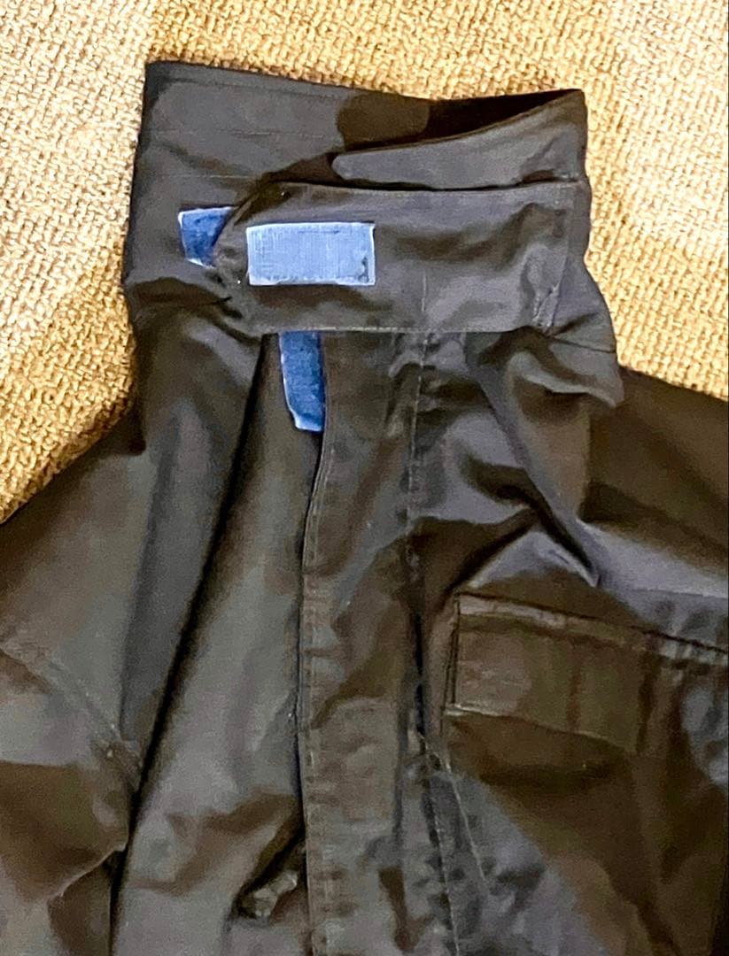 実物90s US NAVY アラミドデッキジャケット　サイズ34〜36