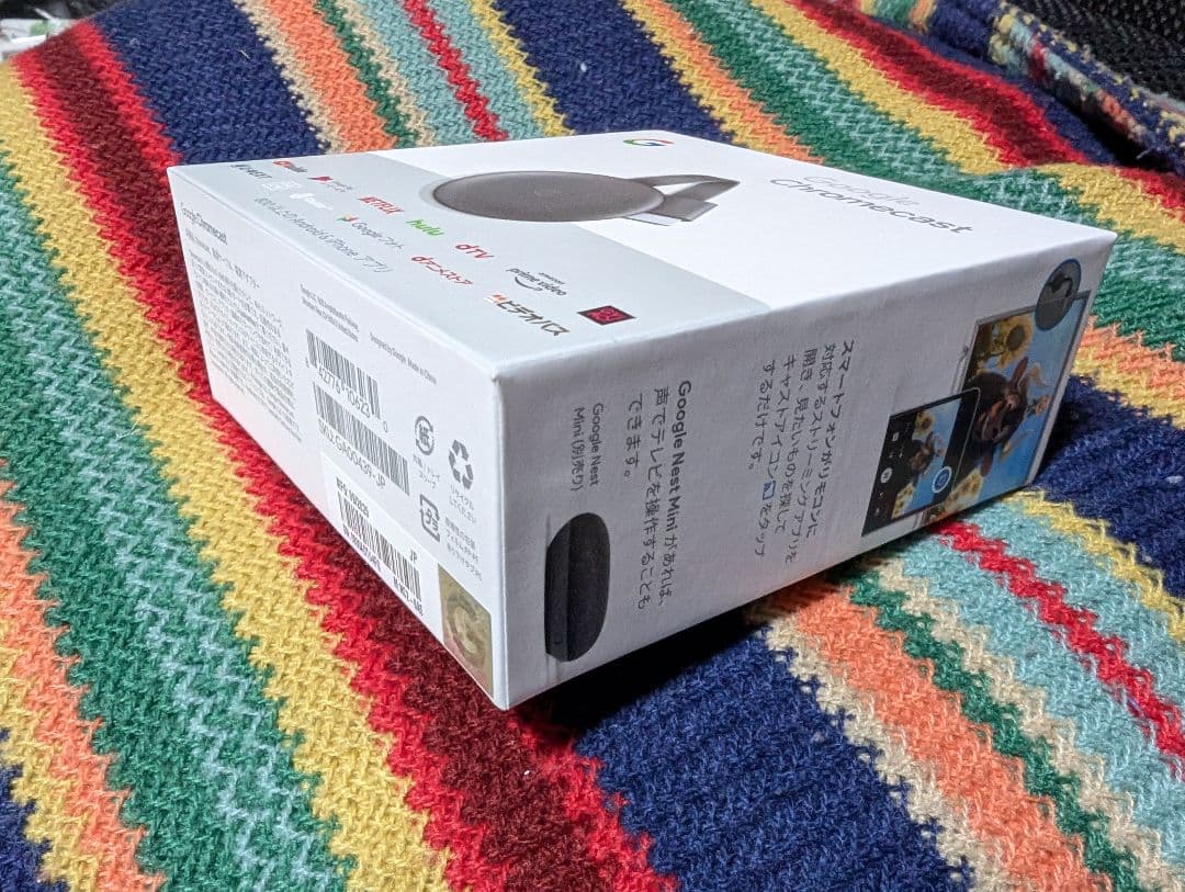 新品未使用 Google Chromecast 第三世代
