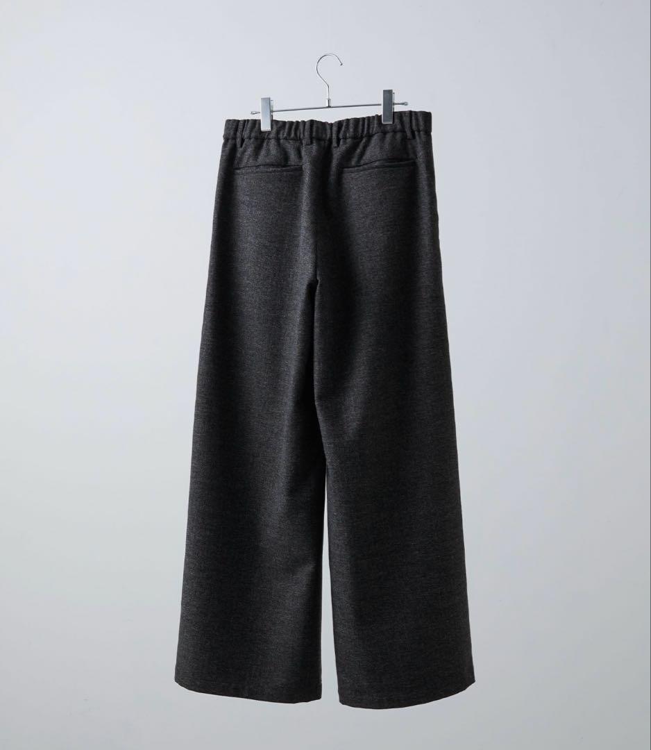 【CLEL】 ウールブレンド ヘリンボーンツイード3Dパンツ XSサイズ