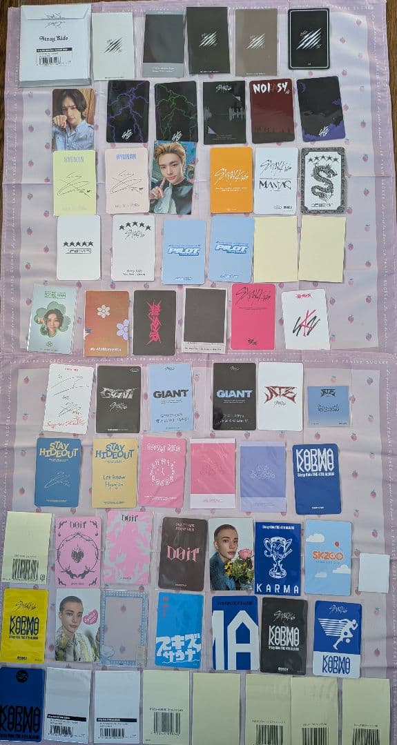 購入意思の無いハート❌️　straykids ヒョンジン　トレカ　まとめ売り