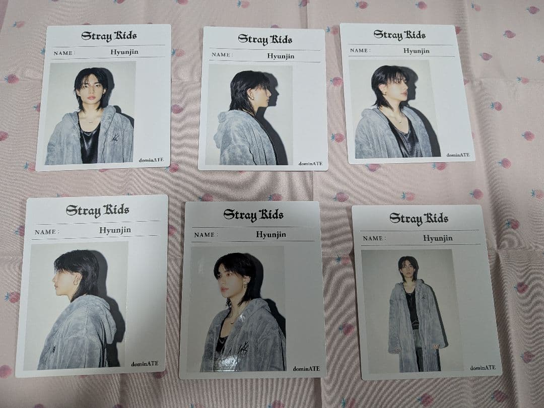 購入意思の無いハート❌️　straykids ヒョンジン　トレカ　まとめ売り