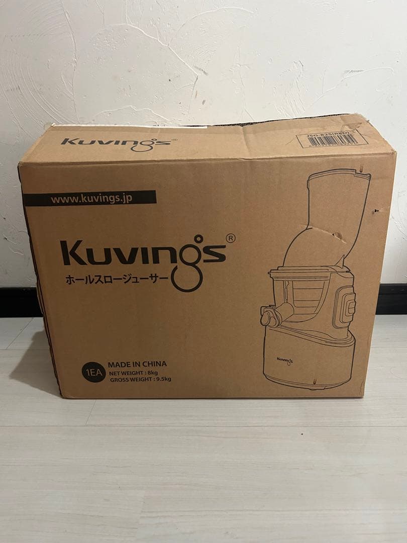 【未使用品】Kuvings クビンス ホールスロージューサー JSG-82S