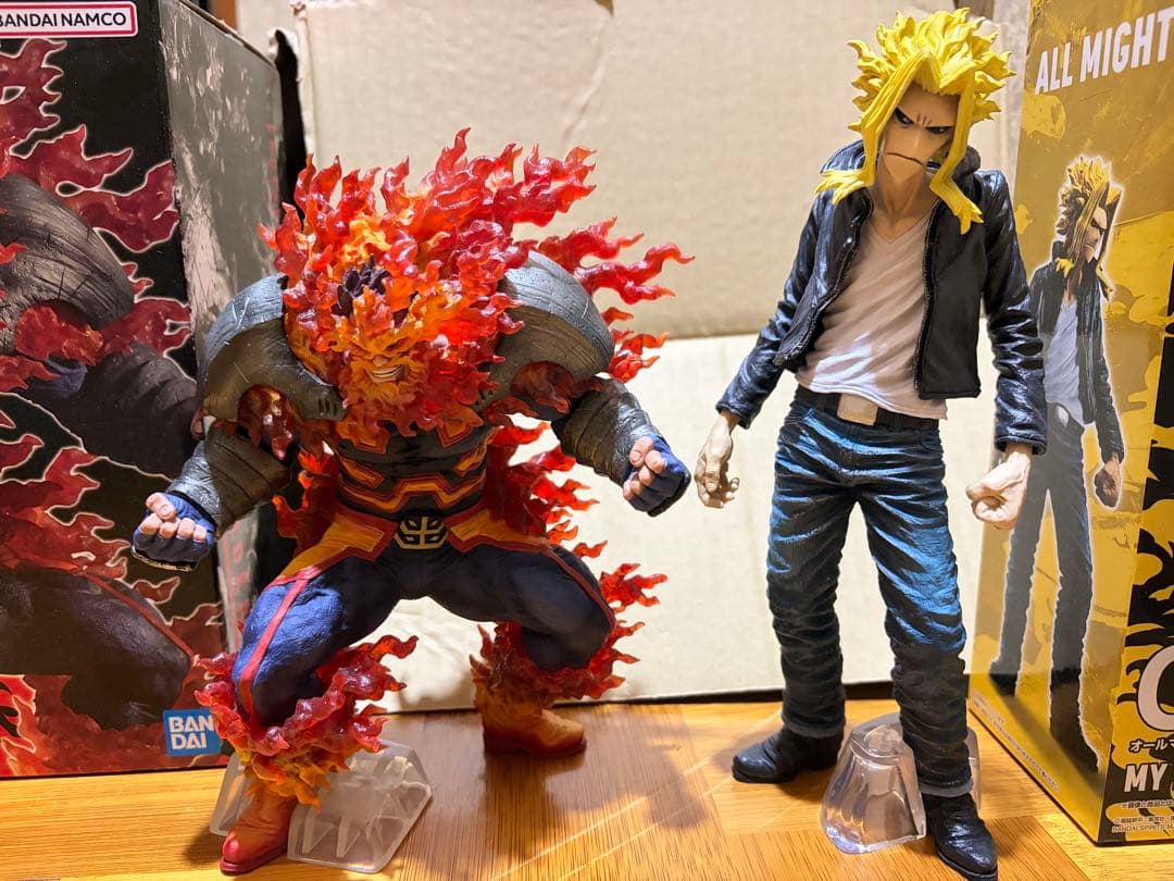 一番くじ 僕のヒーローアカデミア エンデヴァー　オールマイト　フィギュアセット