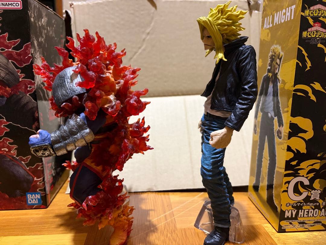 一番くじ 僕のヒーローアカデミア エンデヴァー　オールマイト　フィギュアセット