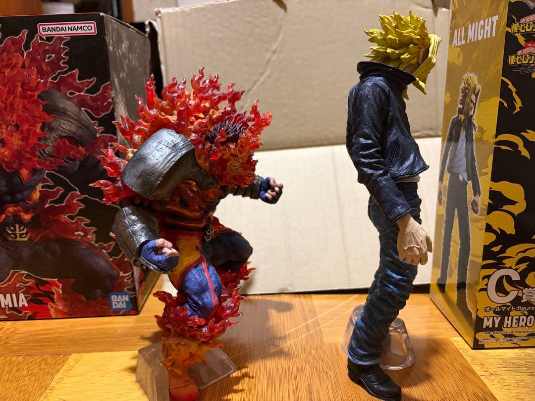 一番くじ 僕のヒーローアカデミア エンデヴァー　オールマイト　フィギュアセット