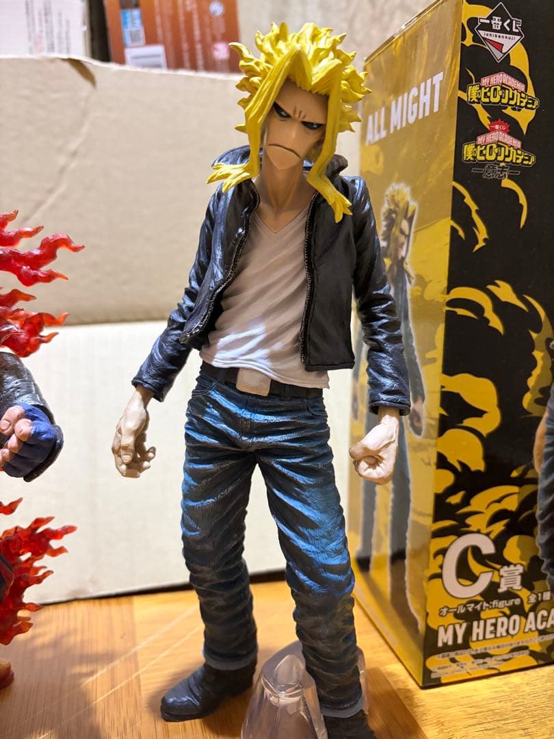 一番くじ 僕のヒーローアカデミア エンデヴァー　オールマイト　フィギュアセット