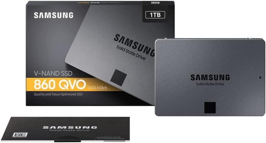 Samsung 860 QVO 1TB SATA 2.5 内蔵 SSD 使用少⑮