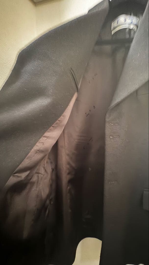 Off-White オフホワイト ブラック テーラードジャケット カラーボタン