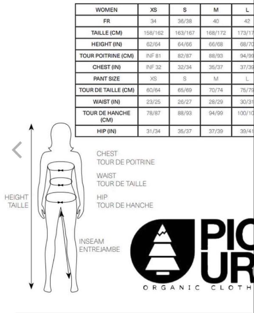 PICTURE ピクチャー スノーボード ウェア　ジャケット 女性用