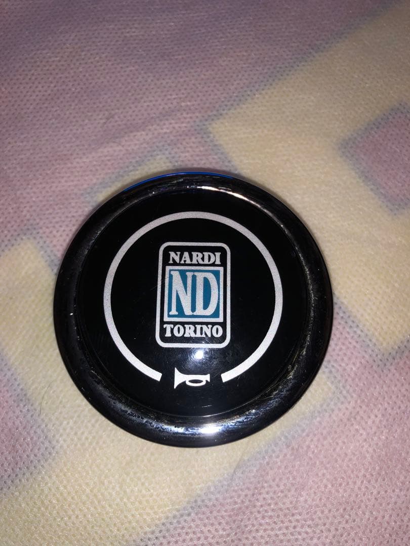 な*ん様 ナルディ　クラシックレザー　ブラック　36 ホーンリング　ホーンボタン