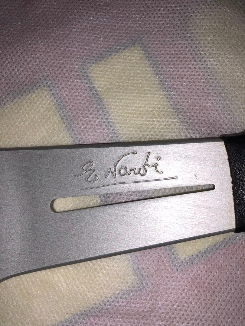 な*ん様 ナルディ　クラシックレザー　ブラック　36 ホーンリング　ホーンボタン