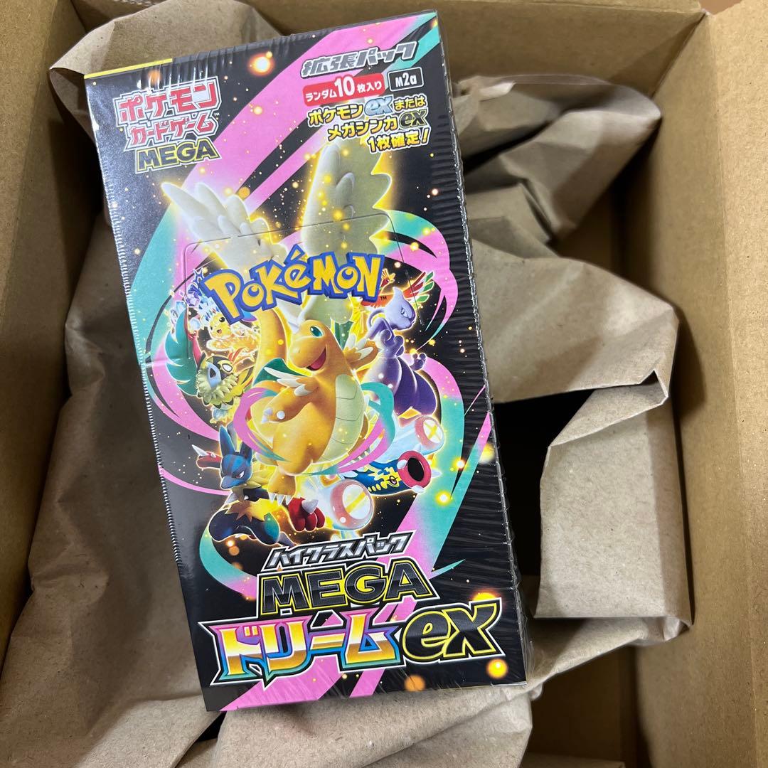 ・新品未開封・シュリンク付き　ポケモンカード MEGAドリームEX 1BOX