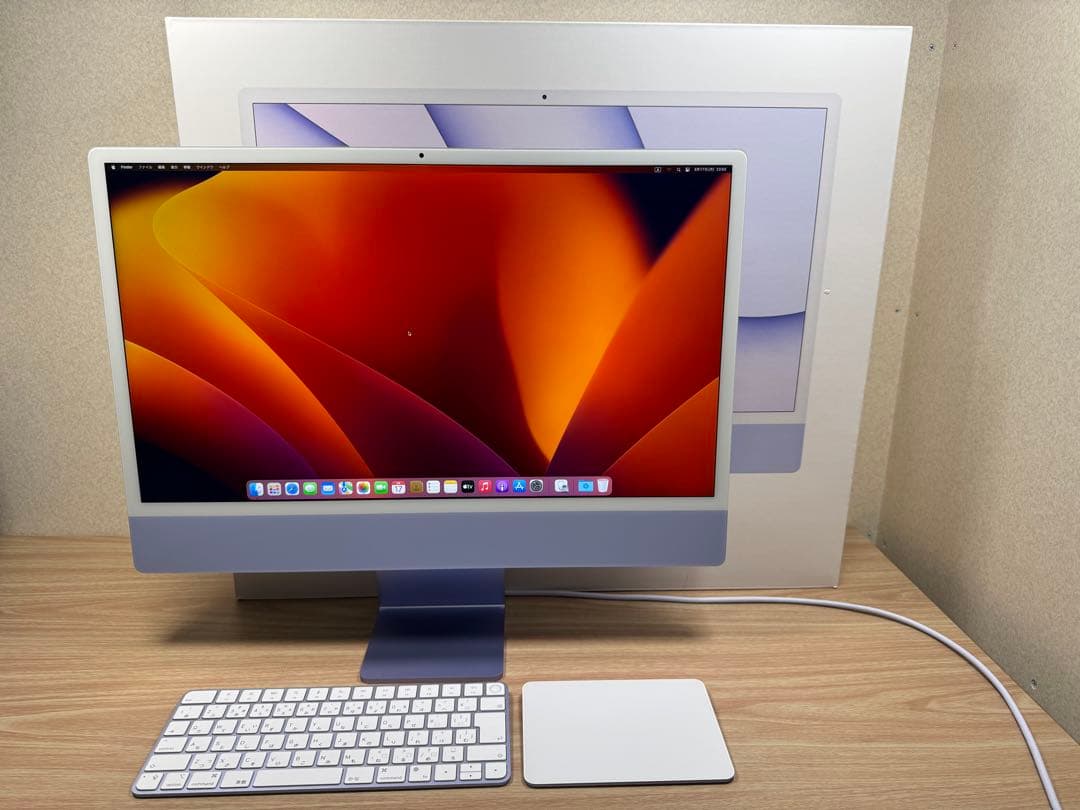 【中古】iMac 24インチ 2021 M1 16GB 256GB CTO