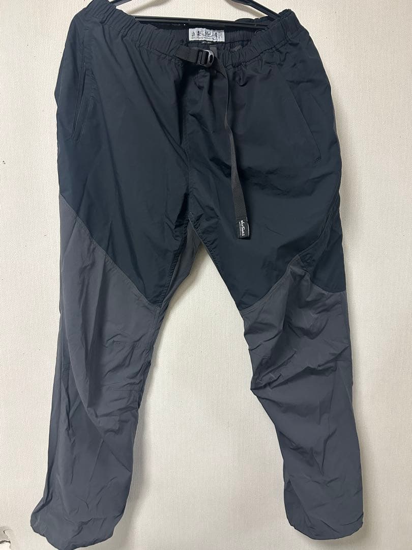 パンツ BAL / WILDTHINGS NYLON TRACK PANT Black