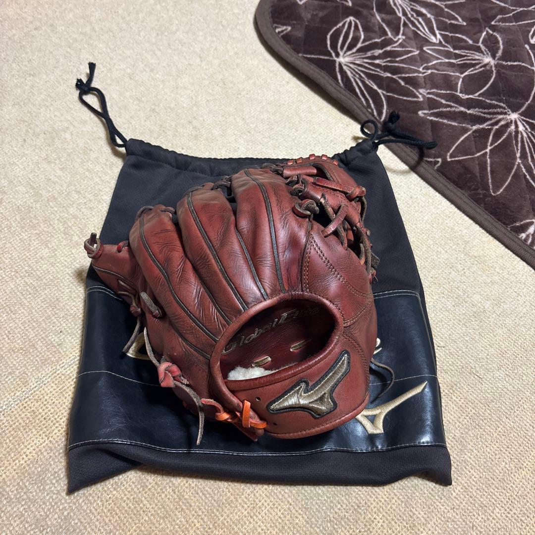 グローバルエリート　インフィニティ　硬式用内野手グローブ　収納袋付き