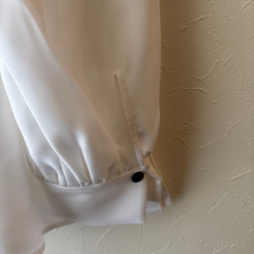 新品 ENFOLD COLLAR-PARTS PULLOVER ブラウス 38