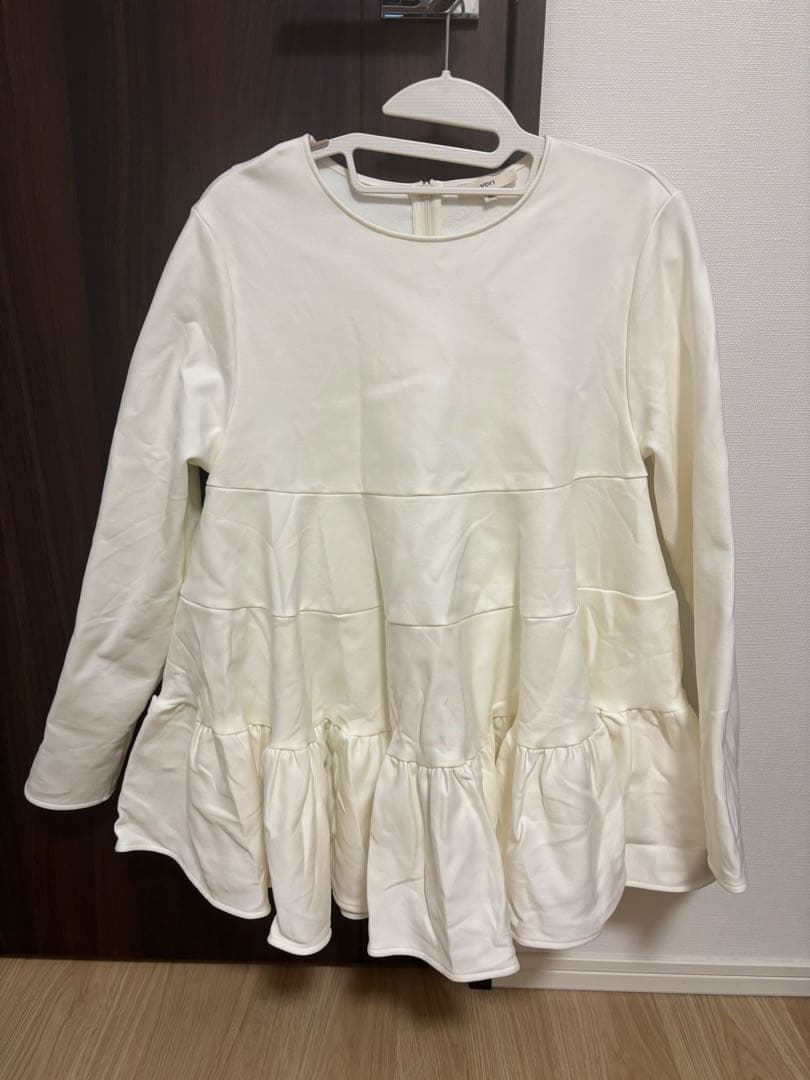 yori ぬくぬくティアードトップス 長袖38