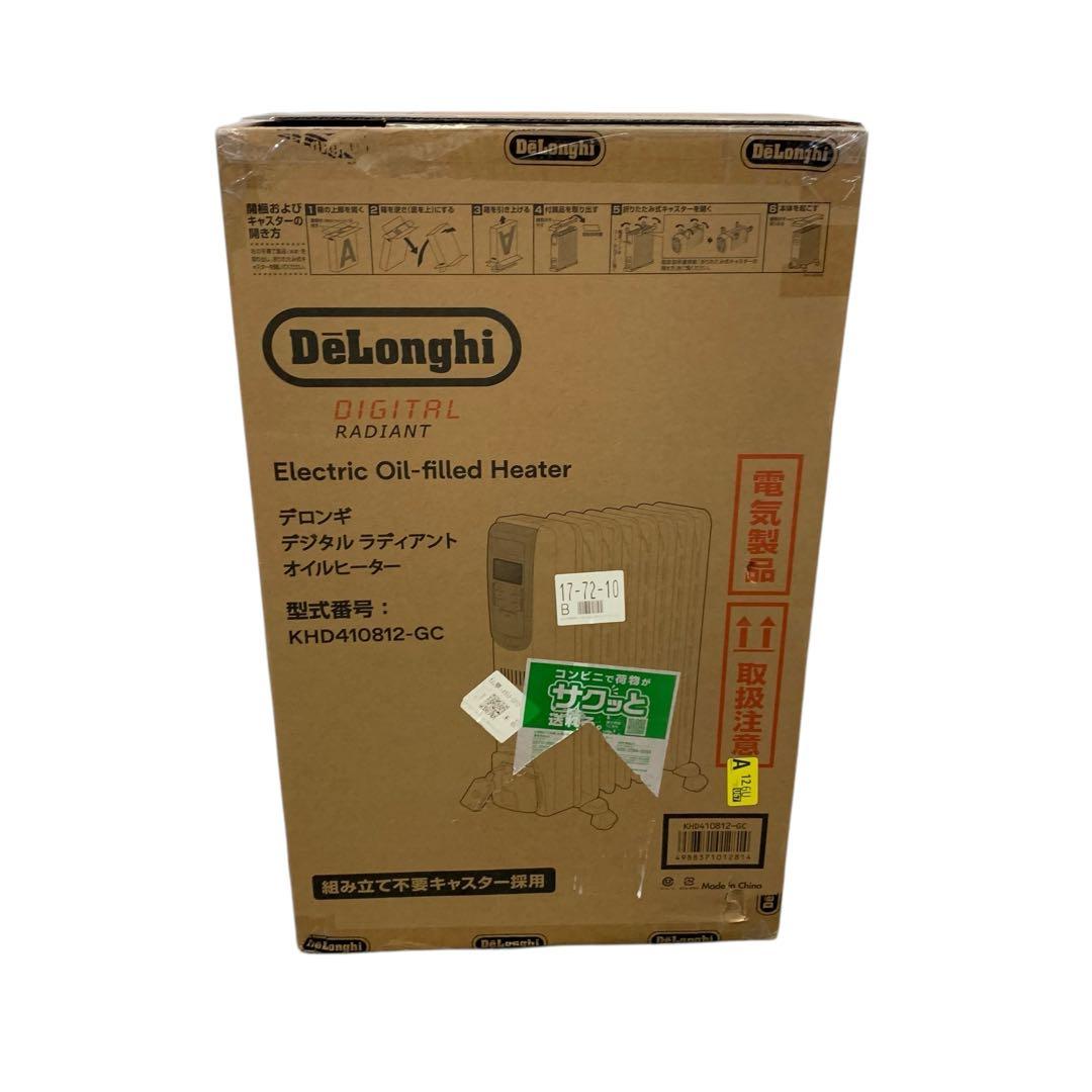 【開封・未使用】デロンギ オイルヒーター 暖房 KHD410812-GC #1