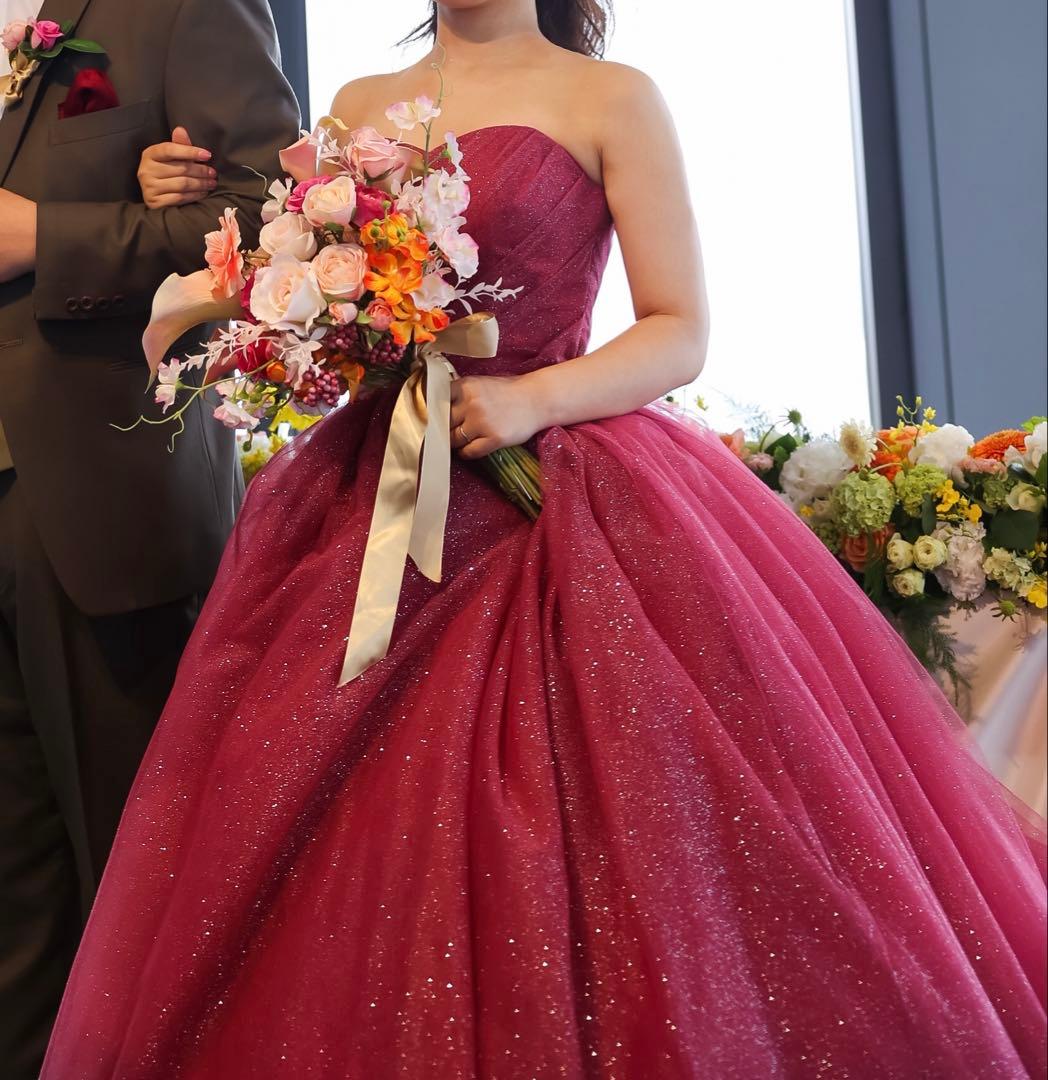 ynsウェディング　カラードレス