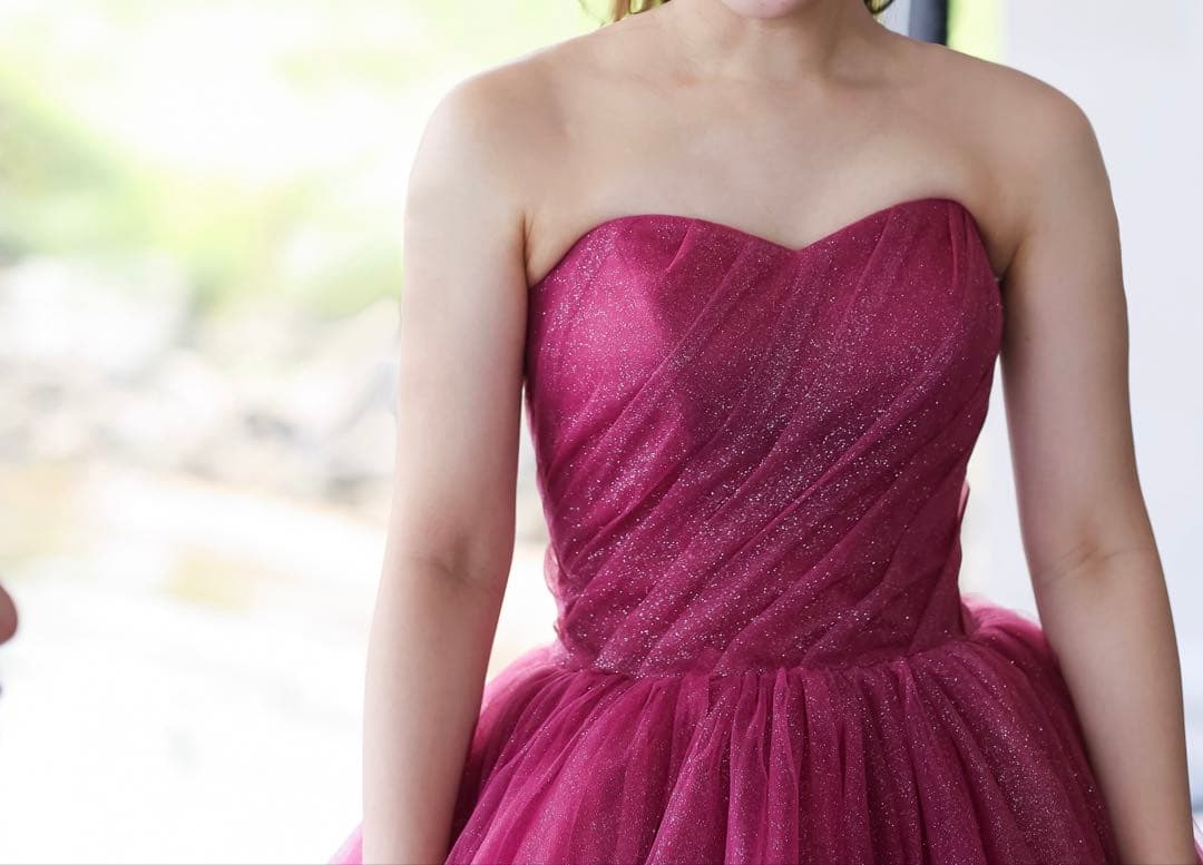 ynsウェディング　カラードレス