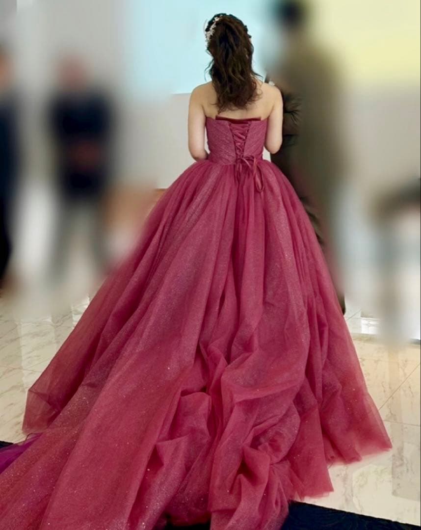 ynsウェディング　カラードレス