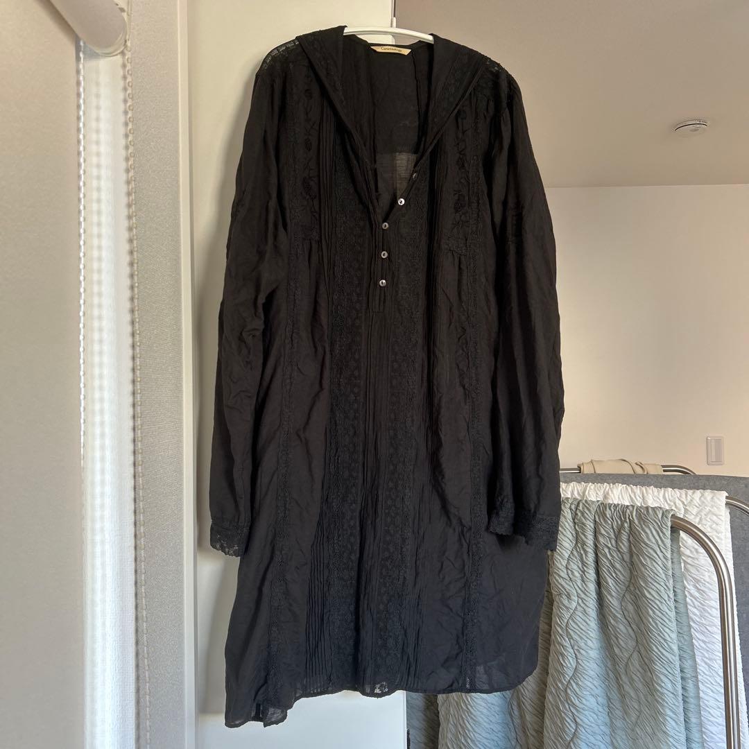 コットンレーヨンチュニック　レース