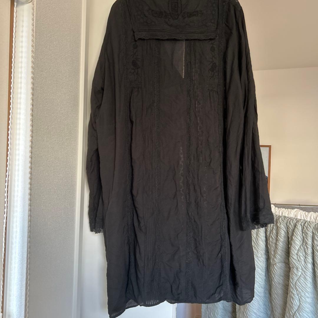 コットンレーヨンチュニック　レース