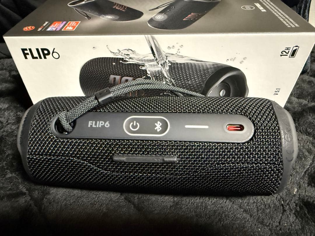 JBL FLIP6 ワイヤレススピーカー ブラック