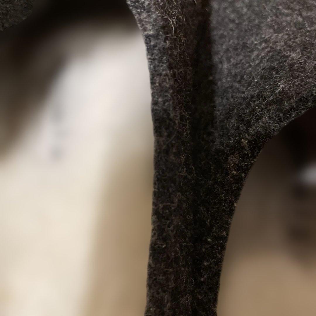 ビルケンシュトック　ウール　ボア　ツェルマット　チャコールグレー　サンダル　37