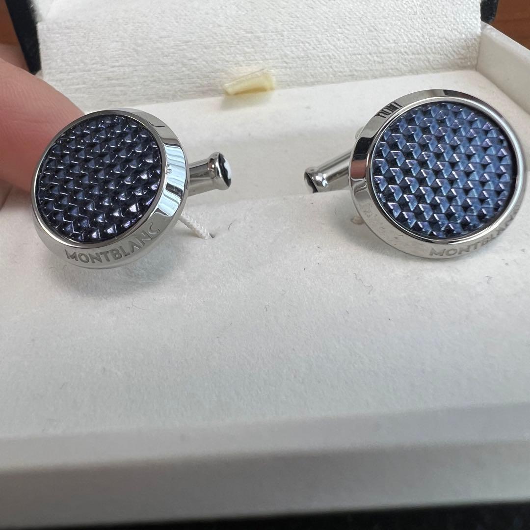 2モンブラン カフス マイスターシュテュック ブルーアワー 112904