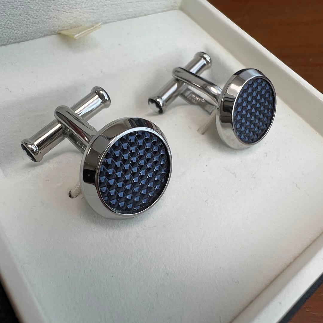 2モンブラン カフス マイスターシュテュック ブルーアワー 112904