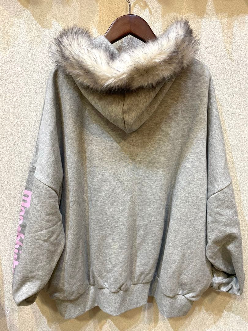 monchhchi×jouetieファードッキングフーディー パーカー 新品