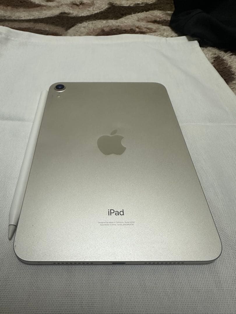 Apple iPad mini スターライトApple Pencil(第2世代)