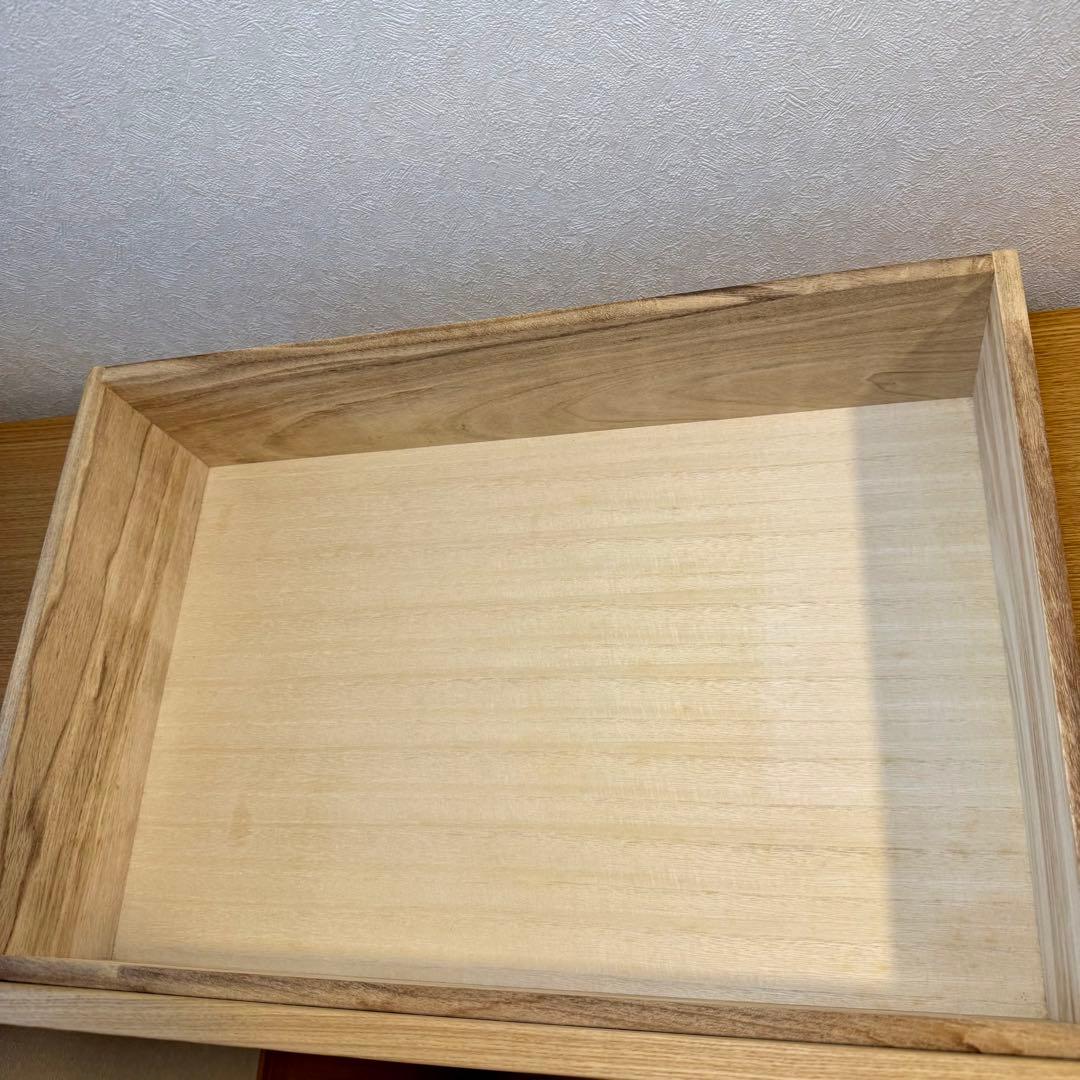 無印良品 廃盤 チェスト４段 幅１２０ｃｍ　オーク材