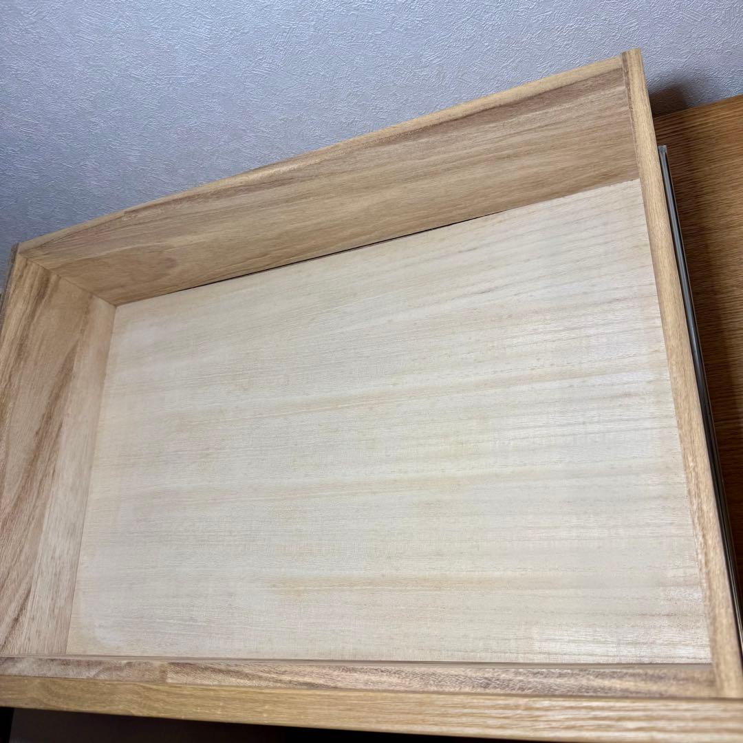 無印良品 廃盤 チェスト４段 幅１２０ｃｍ　オーク材